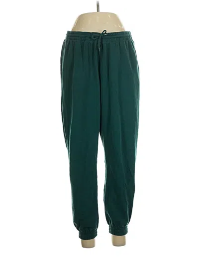 Pre-owned Divided By H&m Casual Pants In Green