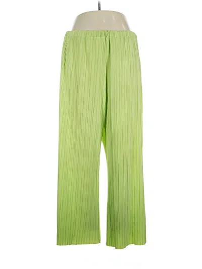 Pre-owned Divided By H&m Casual Pants In Green