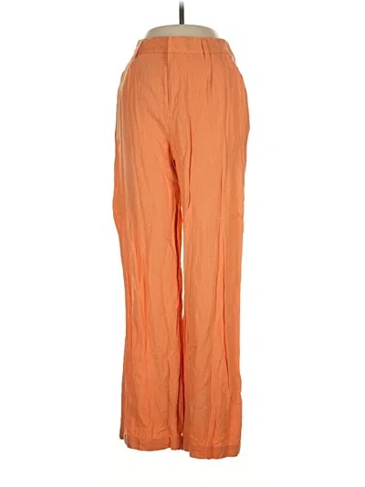 Pre-owned Divided By H&m Casual Pants In Orange