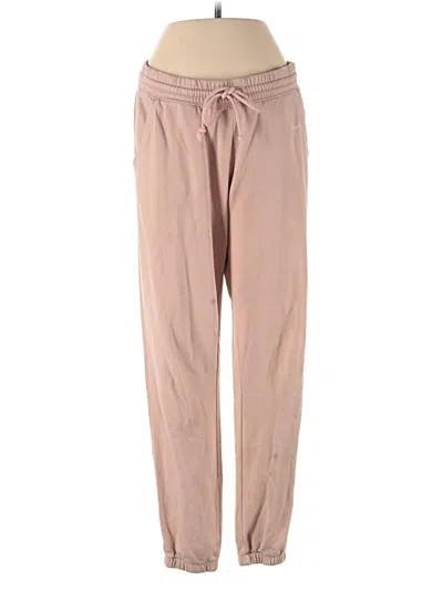 Pre-owned Divided By H&m Casual Pants In Pink