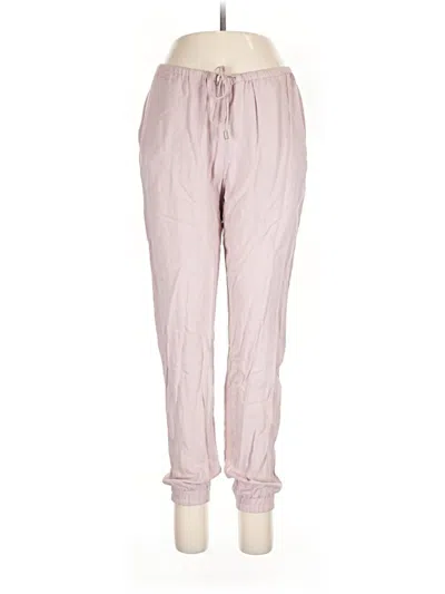 Pre-owned Divided By H&m Casual Pants In Pink