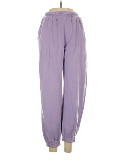 Pre-owned Divided By H&m Casual Pants In Purple