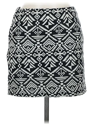 Pre-owned Divided By H&m Casual Skirt In Black