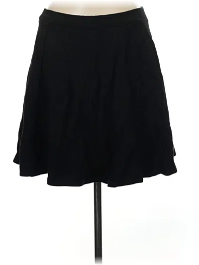 Pre-owned Divided By H&m Casual Skirt In Black