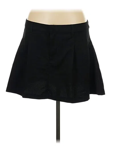 Pre-owned Divided By H&m Casual Skirt In Black