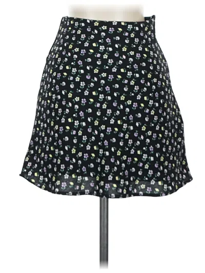 Pre-owned Divided By H&m Casual Skirt In Black