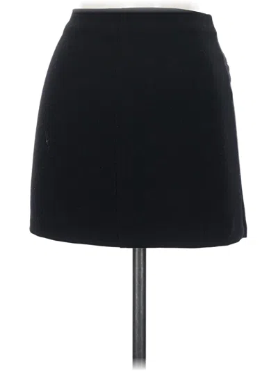 Pre-owned Divided By H&m Casual Skirt In Black