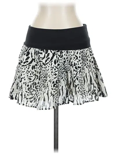 Pre-owned Divided By H&m Casual Skirt In Black
