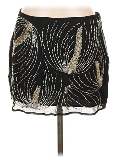 Pre-owned Divided By H&m Casual Skirt In Black