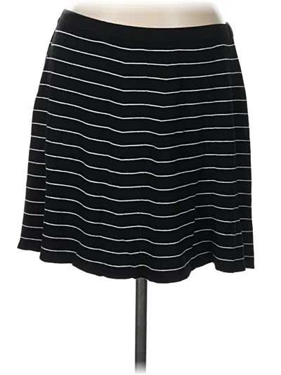 Pre-owned Divided By H&m Casual Skirt In Black