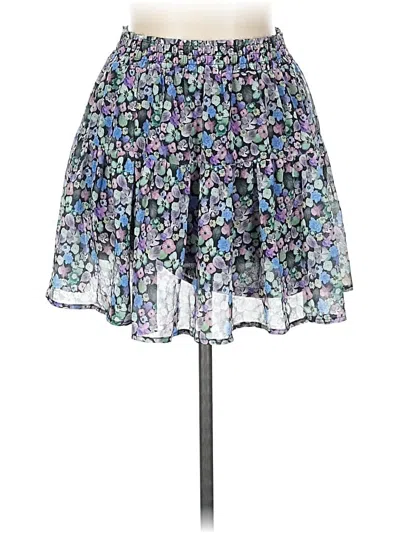 Pre-owned Divided By H&m Casual Skirt In Blue
