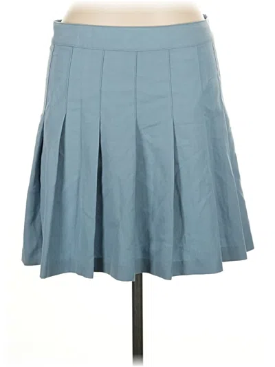 Pre-owned Divided By H&m Casual Skirt In Blue