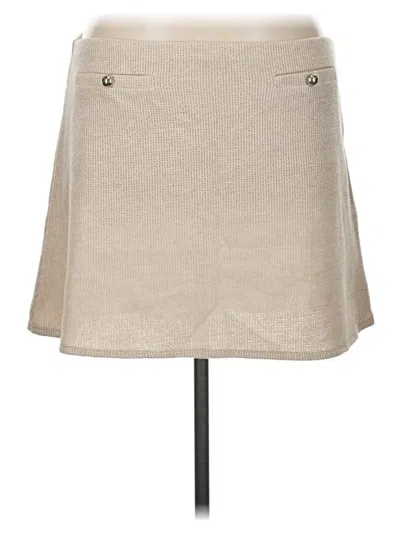 Pre-owned Divided By H&m Casual Skirt In Brown