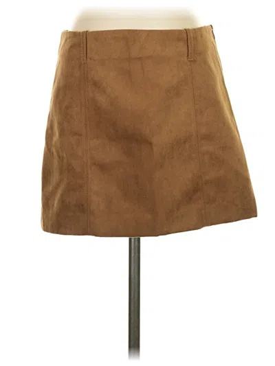 Divided By H&m Casual Skirt In Brown