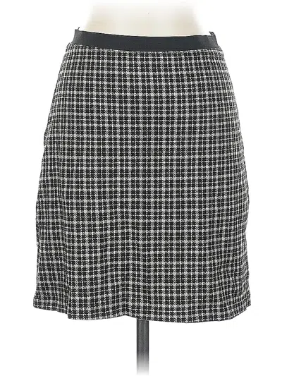 Pre-owned Divided By H&m Casual Skirt In Gray