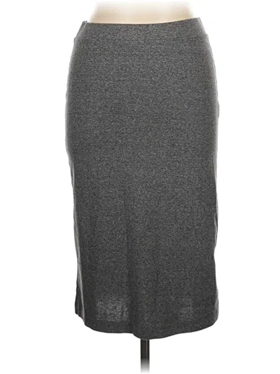 Pre-owned Divided By H&m Casual Skirt In Gray