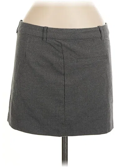 Pre-owned Divided By H&m Casual Skirt In Gray