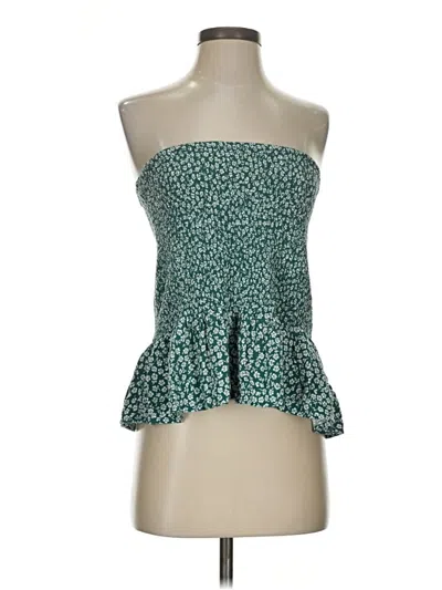 Pre-owned Divided By H&m Casual Skirt In Green