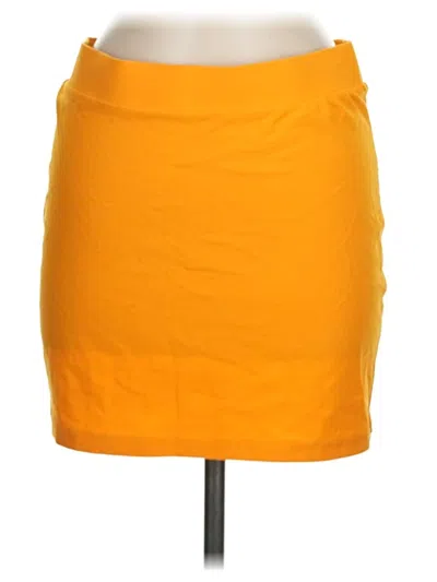 Divided By H&m Casual Skirt In Orange