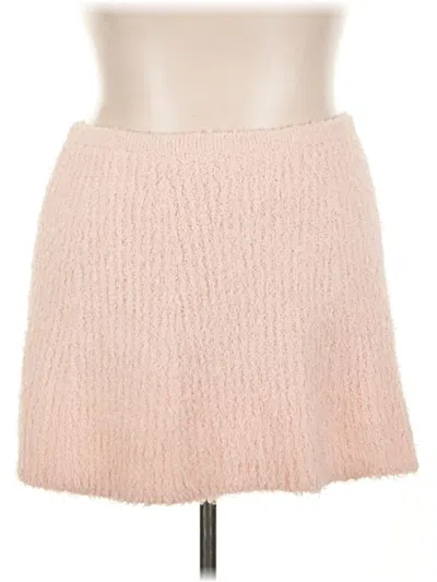 Divided By H&m Casual Skirt In Pink
