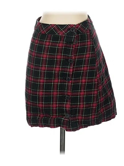 Pre-owned Divided By H&m Casual Skirt In Red