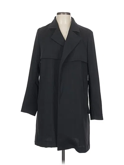 Pre-owned Divided By H&m Coat In Black