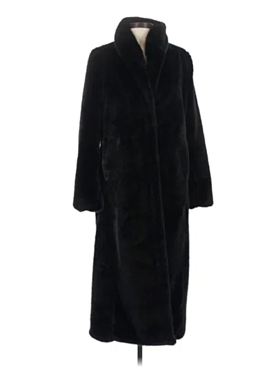Pre-owned Divided By H&m Coat In Black