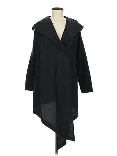 Pre-owned Divided By H&m Coat In Black