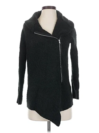 Pre-owned Divided By H&m Coat In Black