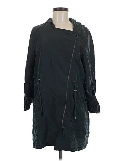 Pre-owned Divided By H&m Coat In Black