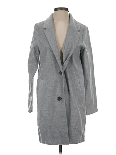 Pre-owned Divided By H&m Coat In Gray