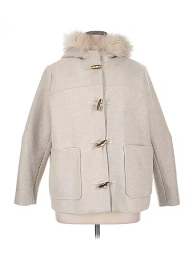 Pre-owned Divided By H&m Coat In Gray