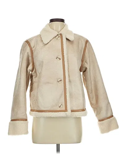 Pre-owned Divided By H&m Coat In White