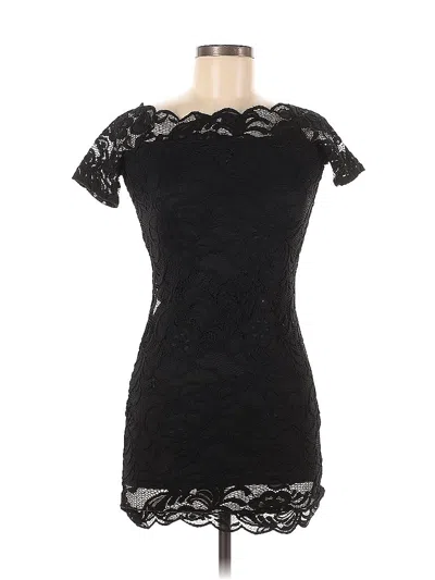 Pre-owned Divided By H&m Cocktail Dress In Black