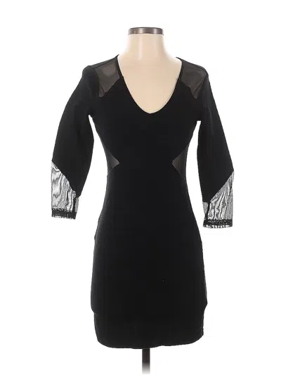 Pre-owned Divided By H&m Cocktail Dress In Black