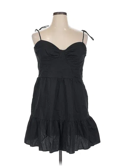 Pre-owned Divided By H&m Cocktail Dress In Black