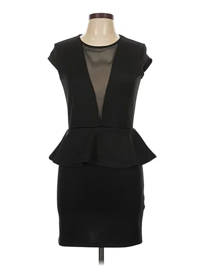 Pre-owned Divided By H&m Cocktail Dress In Black