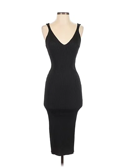Pre-owned Divided By H&m Cocktail Dress In Black