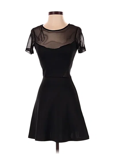 Pre-owned Divided By H&m Cocktail Dress In Black