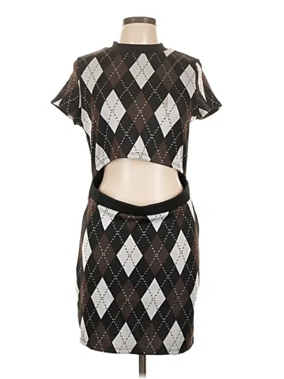 Pre-owned Divided By H&m Cocktail Dress In Black