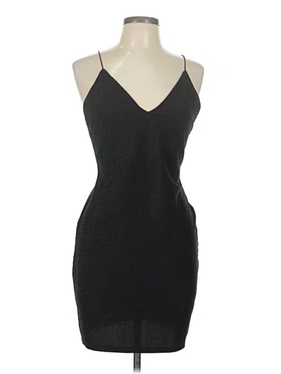 Pre-owned Divided By H&m Cocktail Dress In Black