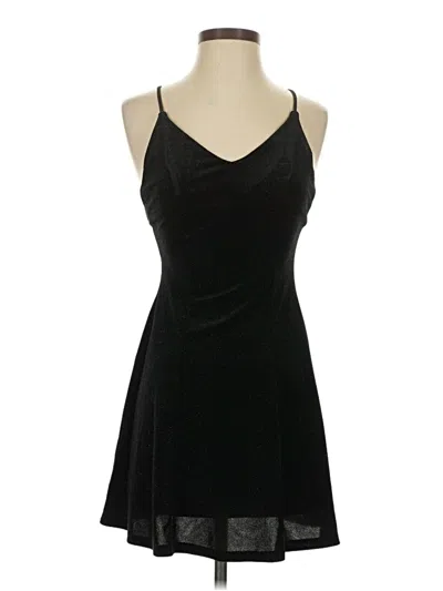 Pre-owned Divided By H&m Cocktail Dress In Black