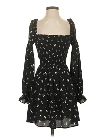 Pre-owned Divided By H&m Cocktail Dress In Black