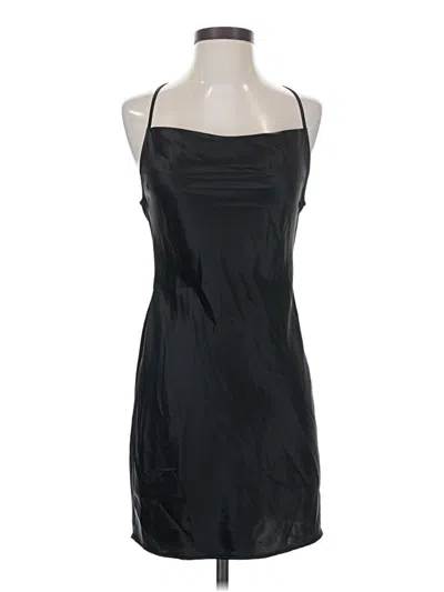 Pre-owned Divided By H&m Cocktail Dress In Black