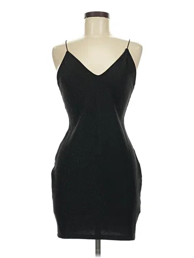 Pre-owned Divided By H&m Cocktail Dress In Black