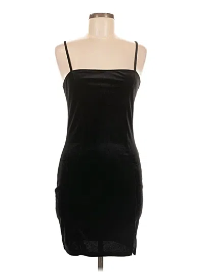 Pre-owned Divided By H&m Cocktail Dress In Black