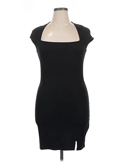 Pre-owned Divided By H&m Cocktail Dress In Black