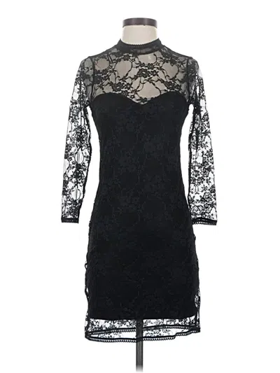 Pre-owned Divided By H&m Cocktail Dress In Black