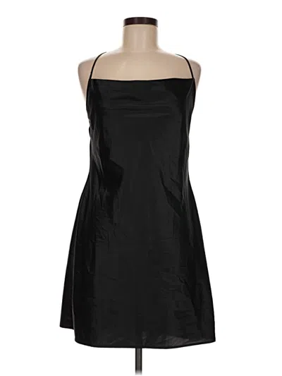Pre-owned Divided By H&m Cocktail Dress In Black
