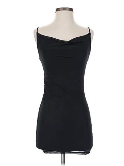 Pre-owned Divided By H&m Cocktail Dress In Black